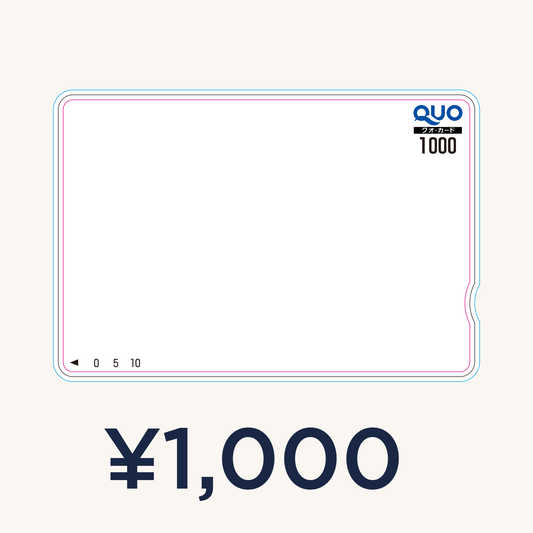 QUOカード【1,000円｜カラー】オリジナル